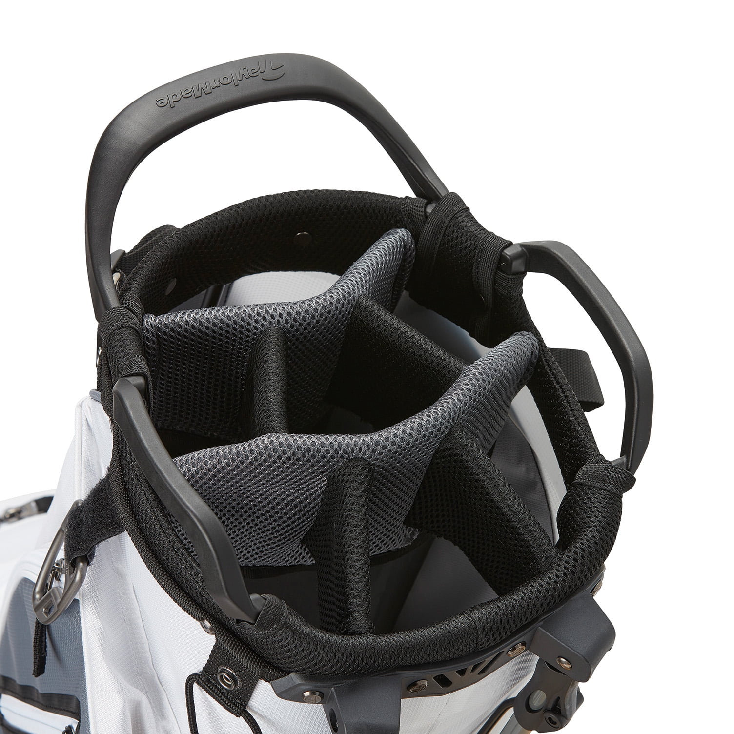 TaylorMade Select ST Stand Golf Bag White/Slate/Black