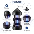 thumbnail image 3 of Matamosquitos NQ Trampa para mosquitos impermeable de 4200 V y 20 W para exterior/interior, 3 of 5