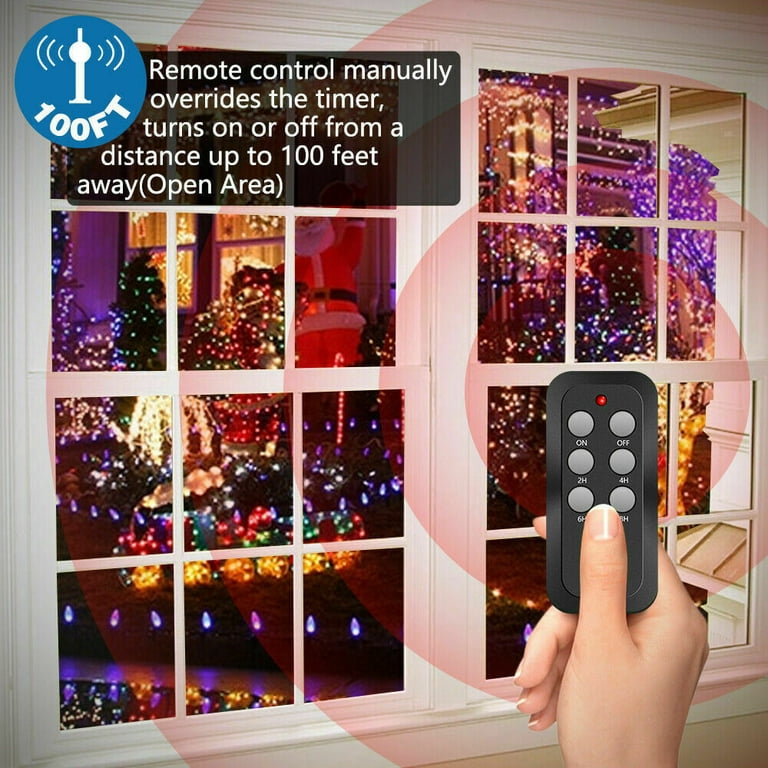 TEKLECTRIC Outdoor Remote Control Outlet with Wireless Remote and Countdown  Timer, Weatherproof Light Timer Plug-in Switch - Bed Bath & Beyond -  30023336