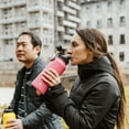 thumbnail image 5 of GROSCHE Chicago Stainless Steel Tea Infuser Flask | Beverage Bottle | Hot & Cold Drinks | Loose Leaf Tea Infuser | Travel Convenience Water Bottle | 32 fl oz, Pink, 5 of 8