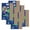 Multi-color, variant on UCreate Create Your Own Cover Sketch Diary 9" x 6" Natural 50 Sheets Pack of 6 (PAC4776-6)