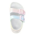 thumbnail image 4 of Wonder Nation Baby Girls Two Buckle Sandals, 4 of 5