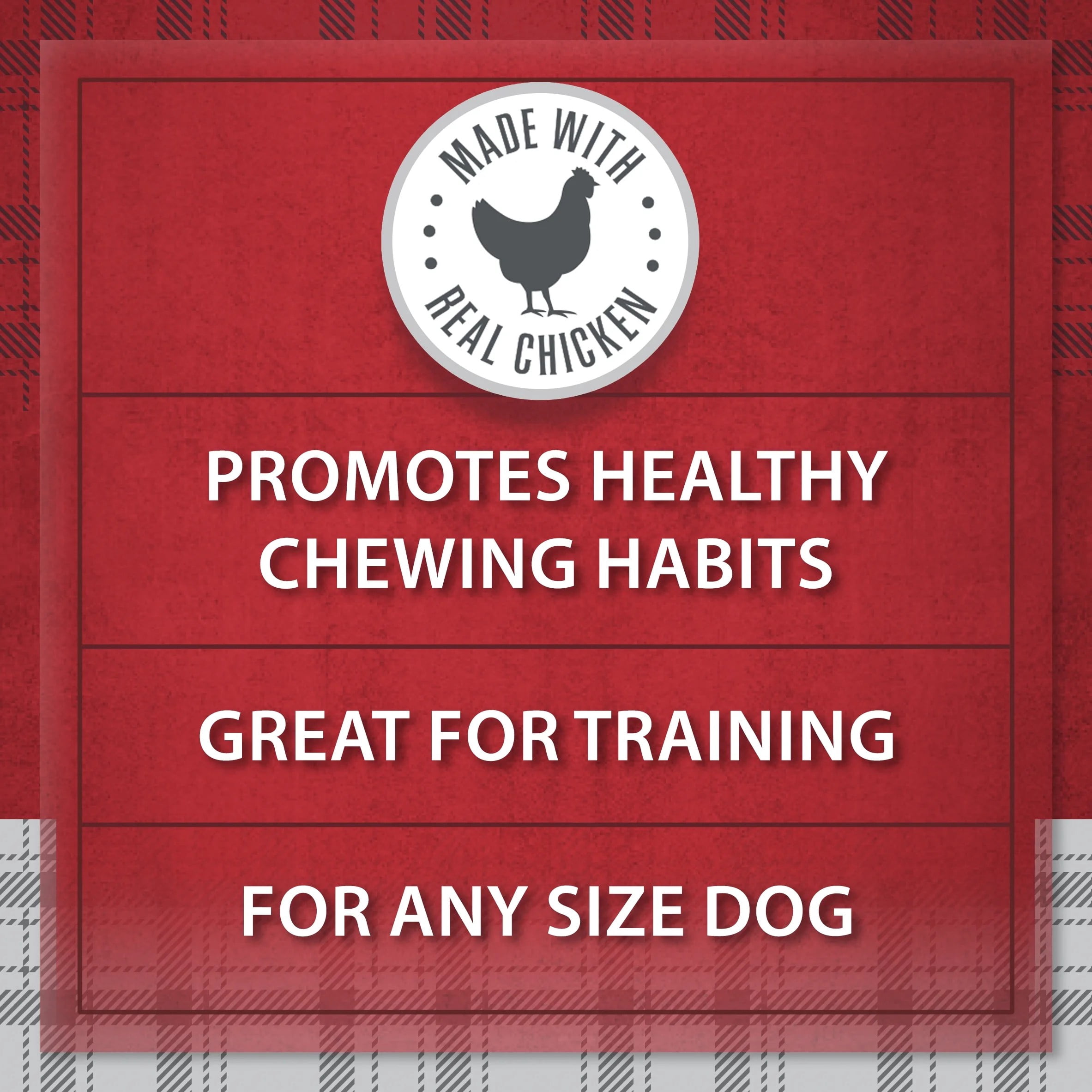 (3 pack) Ol' Roy Beef hide Coated Munchy Sticks, Chicken Recipe, Dry Training Treats for Dogs, 5.9 oz, 14 Count Bag