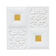 thumbnail image 1 of Autoadhesivo 3D de pared papel tapiz paneles de pared Dorado Gloria Pegatina de techo del panel de pared 3D, 1 of 9