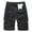 Black, variant on WERYOUNG Men Casual Multi Straight Outdoor Overalls Trousers Shorts Button Pocket Cargo Pants Trendy Trunks, Khaki, 31