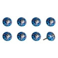 thumbnail image 1 of 1.5" x 1.5" x 1.5" Ceramic/Metal Multicolor 8 Pack Knob, 1 of 1
