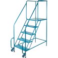 thumbnail image 1 of Kleton Tilt-N-Roll Ladder, 6 Steps, 22-Inch Width, 56-Inch Top Step Height, 300-lbs Capacity, 1 of 1