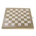 thumbnail image 1 of Juego de Ajedrez de Madera Plegable Sunnimix Juego de mesa tradicional Con Piezas Extra de Madera clara, 1 of 8