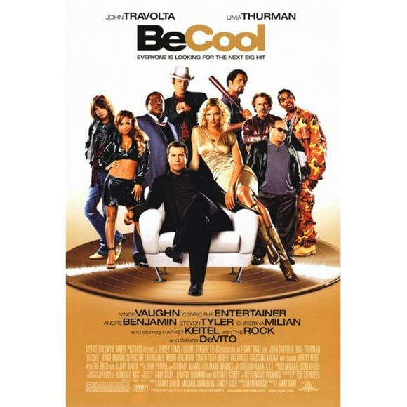 Pop Culture Graphics MOVIF4318 Be Cool Movie Poster Print, 27 x 40