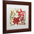thumbnail image 2 of Trademark Fine Art "Christmas in Paris I" Canvas Art by Color Bakery White Matte, Wood Frame, 2 of 4