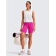 thumbnail image 3 of Shorts CRZ YOGA Butterluxe Cintura Alta 20 cm Hibiscus Purple S, 3 of 5