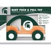 Michigan State Spartans Wooden Baby Push & Pull Wooden Toy