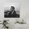 thumbnail image 5 of Poster Paul Newman in Venice Poster Canvas Wall Art Poster Decorative Bedroom Modern Home Print Picture Artworks Posters 16x16inch(40x40cm), 5 of 5