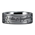 thumbnail image 2 of Lawyer Tungsten Carbide Ring, 2 of 5