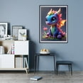 thumbnail image 7 of Diamond Art Kits for Adults - Cute Dragon Flower Print No.34 5D Frameless Dimond Painting Kit for Adults Beginner, Round Diamond Kits for Home Wall Decor, Gift for Women, 7 of 7
