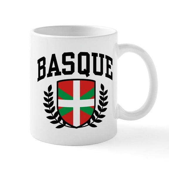 CafePress - Basque Mug - 11 oz Ceramic Mug - Novelty Coffee Tea Cup