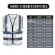 thumbnail image 2 of Chaleco de Seguridad A-SAFETY Blanco de Alta Visibilidad con 4 Tiras Reflectantes y 7 Bolsillos, 2 of 6