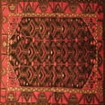 thumbnail image 1 of Ahgly Company Indoor Square Persian Orange Traditional Area Rugs, 3' Square, 1 of 1