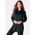 thumbnail image 2 of Roaman's Women's Plus Size Kate Satin Blouse, 2 of 6