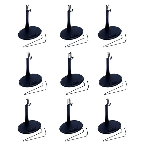 Set of 9 1:6 Statue Stand Action Figurine +-Type Double-Type