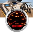 thumbnail image 1 of Speedometer Odometer, 85mm GPS Speedometer with 7 Color Backlight for Boat for Yacht for Car Black, 1 of 8