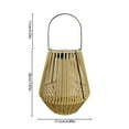 thumbnail image 3 of Solar Garden Lights, Solar for Outdoor Solar Rattan Solar Lamps for Outdoor Garden Ip65 Solar Lights Hanging Solar Garden Lights for Outdoor Garden Balcony Outdoor, Garden Lamps, 3 of 4