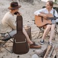 thumbnail image 2 of OUNONA 1Pc Portable Acoustic Guitar Bag with Double Shoulder Straps and Thickened Padding Coffee, 2 of 8