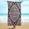 thumbnail image 4 of Kbndieu Microfiber Beach Towel Oversized Clearance Extra Large Sand Free Blanket Lightweight Quick Dry Bath Pool Swim Towel for Travel, Swimming, Yoga, Camping 60"x30", 4 of 8