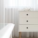 thumbnail image 5 of Pomo de gabinete con agujero de acero inoxidable | Herrajes de gabinete para cocina, armario, baño, tocador, cajón | 1PC Estilo Moderno de Hongos | Acabado en plata, blanco, negro | 3x2.2cm Fácil de, 5 of 6