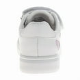 thumbnail image 4 of Kensie Girl Lace Up Stars Girls Casual Sneakers. (Little Kids Big Kids), White Multicolorr, Size: 10, 4 of 7