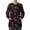 Christmas Candy Cane, variant on Binienty Cute Dog Long Sleeve Women's Medical Scrub Jacket Soft Wrinkle Resistant Fabric, Relaxed Fit for All Body Types, Suitable for Clinic, Veterinary, Nursing Work Daily Wear