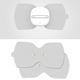 thumbnail image 5 of Parches de masaje de cuello de cuero sintético reutilizables, paquete de 2, para drenaje linfático, portátiles y cómodos, 5 of 8