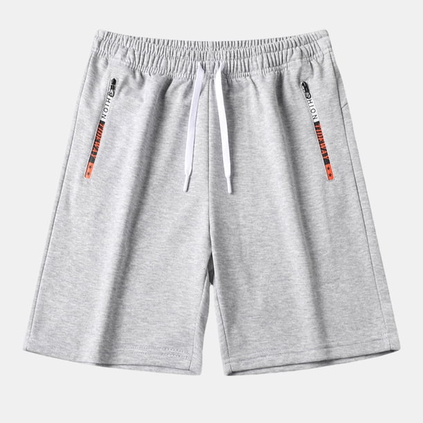 Fiudx Pantalones Cortos Deportivos para Hombre, Transpirables y Ligeros, con Bolsillos con Cremallera, Estilo Corto, Perfectos para Gimnasio, Correr y Nadar, Ideales para Un Estilo de Vida Activo, Ro