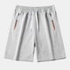 thumbnail image 1 of Fiudx Pantalones Cortos Deportivos para Hombre, Transpirables y Ligeros, con Bolsillos con Cremallera, Estilo Corto, Perfectos para Gimnasio, Correr y Nadar, Ideales para Un Estilo de Vida Activo, Ro, 1 of 3