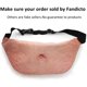thumbnail image 2 of Dad Bag Fake Beer Belly Riñonera Unisex Riñonera White Elephant Gifts Regalos divertidos de mordaza WD.WDQZL Ropa, 2 of 6