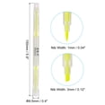 thumbnail image 2 of Unique Bargains Highlighter, Double Ended, Broad and Fine Tips, Yellow, 10 Count, 10 Pack, 2 of 6