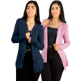 thumbnail image 1 of Set De 2 Sueter De Mujer Manga Larga Sueteres Botón Sweater UNITALLA, 1 of 5