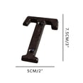 thumbnail image 3 of Birdeem Alloy Wrought Iron Number Letter Diy House Letter, 3 of 10