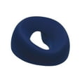 thumbnail image 4 of Dualoai Face Down Pillow Massage Headrest with Washable Cover Support Memory Foam Prone Navy Blue, 4 of 9