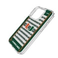 thumbnail image 2 of Miami Hurricanes iPhone Clear Football Field Design Case, 2 of 6
