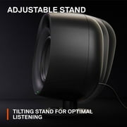 SteelSeries – Arena 3 2.0 Gaming Speakers – 4 Speaker Drivers – 3.5mm Aux – PC, Mac, Mobile
