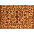 thumbnail image 1 of Ahgly Company Indoor Rectangle Oriental Orange Industrial Area Rugs, 6' x 9', 1 of 4