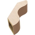 thumbnail image 6 of Ekena Millwork 5"W x 14"D x 14"H Carmel Rough Cedar Woodgrain TimberThane Knee Brace, Primed, 6 of 6