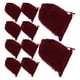 thumbnail image 5 of 10pcs Flannel Drawstring Bags Burgundy Small Pouches for Jewelry Bracelets Wedding Party Favors Bridal Shower Durable Soft Storage, 5 of 5