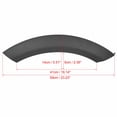 thumbnail image 2 of Wheel Arch Trim  Guard Front Right Side Black Wheel Eyebrow Protector 51131505866 for BMW for Mini, 2 of 6