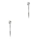 thumbnail image 3 of Jumpingount El masajeador facial multifuncional de metal mejora la circulación sanguínea y reduce la hinchazón duradera Base plateada 2Conjunto, 3 of 6