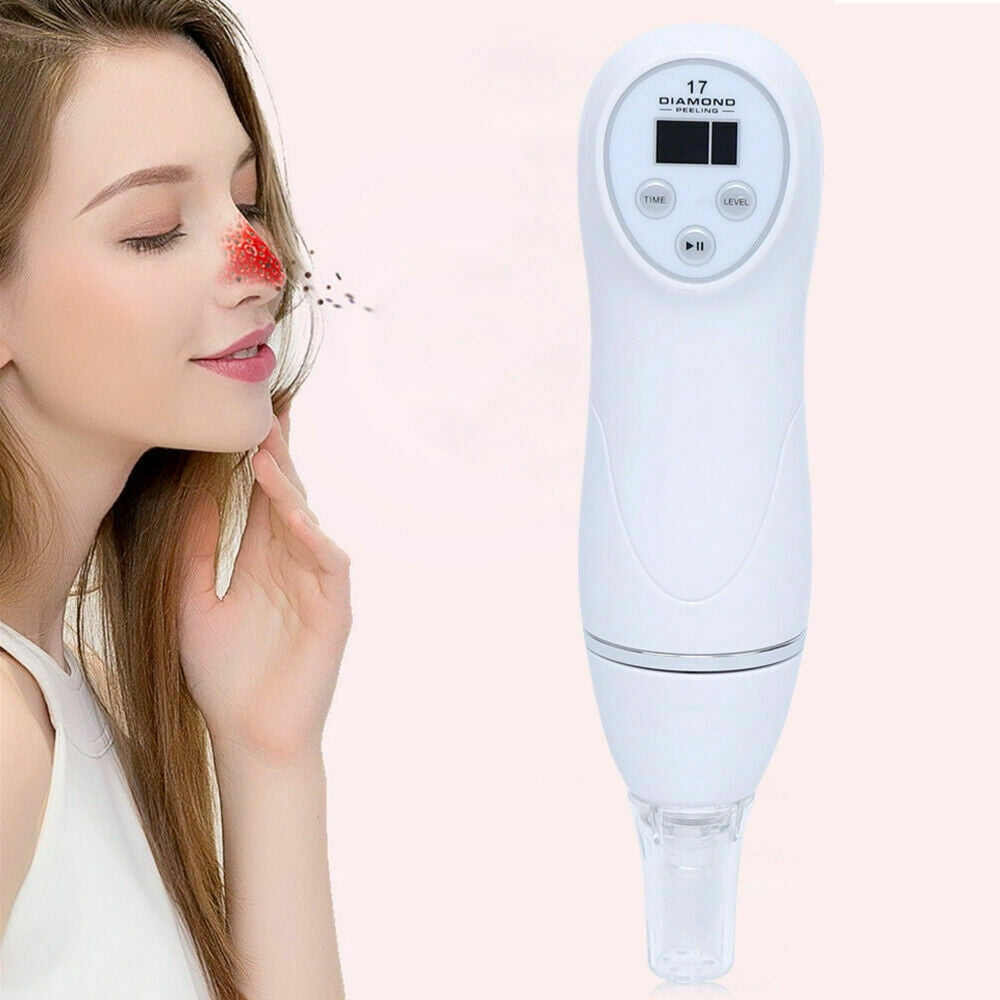 Anqidi Hand-held Diamond Dermabrasion Microdermabrasion Vacuum Peeling Skin Care Machine for Pore Blackhead 16W