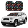 thumbnail image 4 of Bingfone Animals Under Water Car Windshield Sunshade,Sun Foldable Sun Shield Sun Visor for Car - Small, 4 of 8