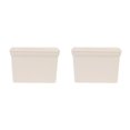 thumbnail image 1 of Cateissary Portalápices Caja de tiza conveniente Contenedores de sujeción Soportes de marcadores simples Contenedor de almacenamiento Caja de blanco Caja de tiza 2Conjunto, 1 of 6
