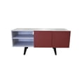 thumbnail image 1 of Mueble para TV de 50' Hogare Centro de Entretenimiento Blanco Rojo Suecia, 1 of 6